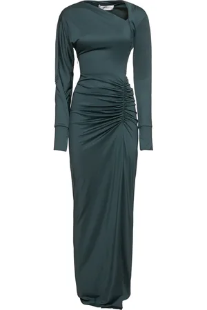 Victoria Beckham Vestito In Jersey Con Scollo Asimmetrico