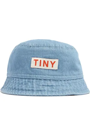 Tiny Cottons Cappello Bucket In Denim Di Cotone