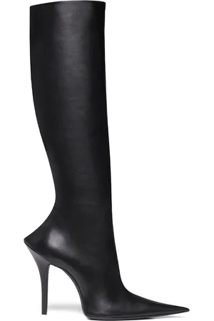 Balenciaga Stivali Witch In Pelle 110mm