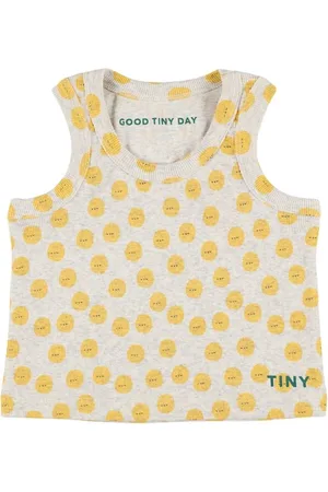 Tiny Cottons Tank Top In Jersey Stampato
