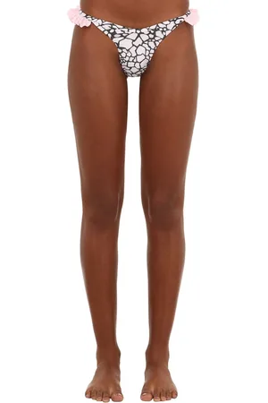 JUST SAUCED Slip Bikini "mimi" Leopard Con Ruches