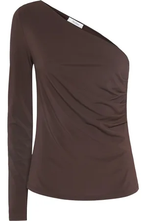 Max Mara Top Monospalla Spluga In Jersey Stretch