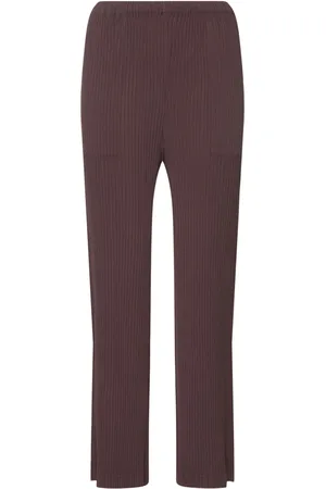 Issey Miyake Pantaloni Plissé Hatching