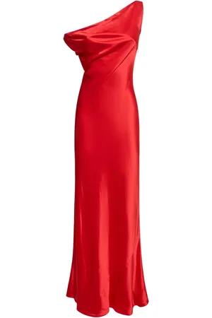 Staud Vestito Maxi Asimmetrico Ashanti