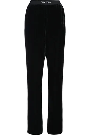 Tom Ford Pantaloni Larghi In Velluto