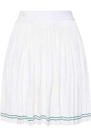 Lacoste Minigonna Loulou In Misto Viscosa Plissé