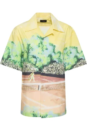 Lacoste Camicia In Cotone Stampato