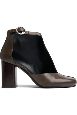 LEMAIRE Stivaletti In Pelle Con Cutout 85mm