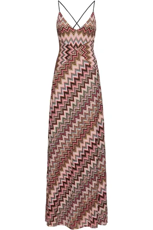 Missoni Vestito Lungo In Chevron