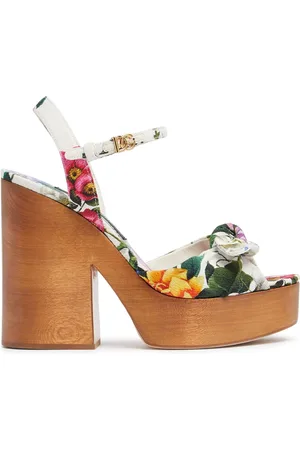Dolce & Gabbana Sandali Keira In Tessuto 85mm
