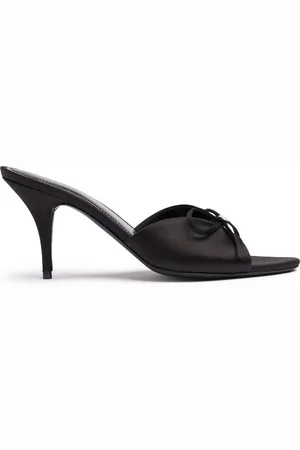 Balenciaga Sandali Knife Bow In Viscosa E Seta