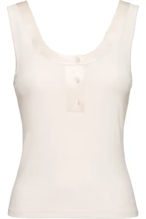 Frame Tank Top The Satin Trim