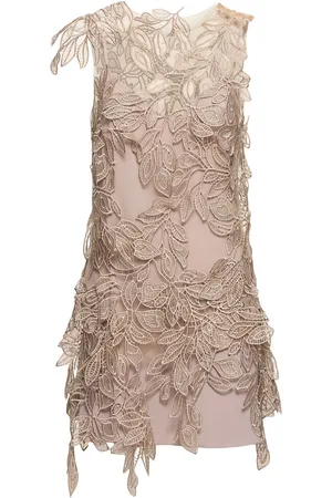 Alberta Ferretti Vestito Senza Maniche In Pizzo