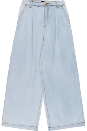 Molo Pantaloni In Denim Di Misto Cotone