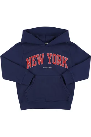 Sporty & Rich Felpa Ivy New York In Misto Cotone / Cappuccio