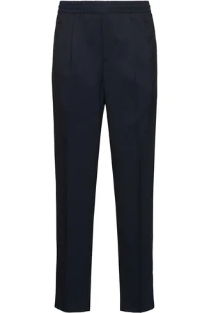 Ermenegildo Zegna Pantaloni Jogger In Misto Lana