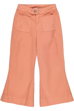TANGERINE Pantaloni Larghi In Misto Cotone