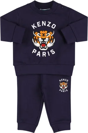 Kenzo Felpa E Pantaloni In Cotone