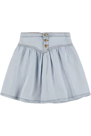 Molo Gonna In Denim Di Misto Cotone