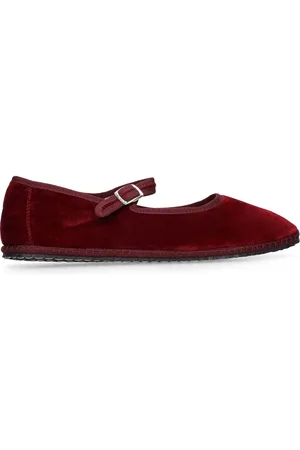 VIBI VENEZIA Ballerine Mary Jane In Velluto 10mm