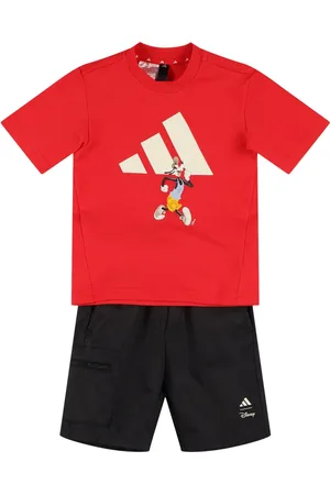 adidas T-shirt E Shorts In Cotone Stretch