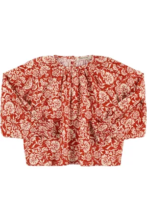 The New Society Camicia In Cotone Con Stampa
