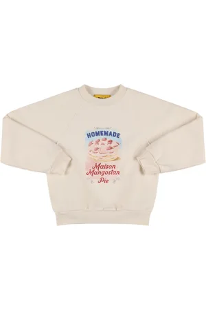 Maison Mangostan Felpa In Cotone Stampato