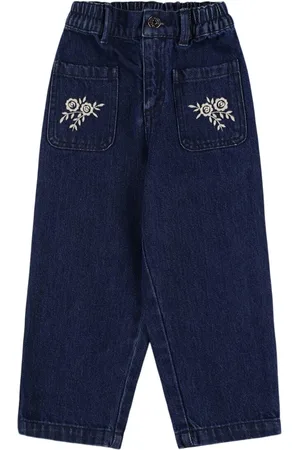 The New Society Jeans Danubio In Cotone Con Ricami