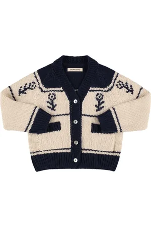 The New Society Cardigan Osaka In Maglia Di Misto Poly