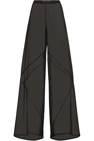 Rick Owens Pantaloni Larghi Farrah Trasparenti