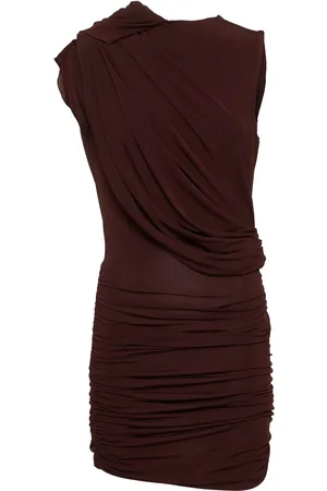 MAGDA BUTRYM Vestito Mini In Jersey Drappeggiato