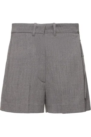 Low Classic Bermuda Vita Bassa In Misto Lana