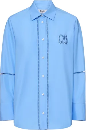 Msgm Camicia In Popeline