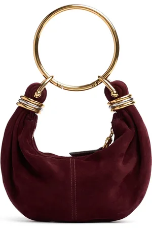 Chloé Borsa Bracelet In Camoscio Con Manico