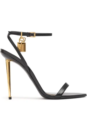 Tom Ford Sandali Padlock In Pelle 105mm