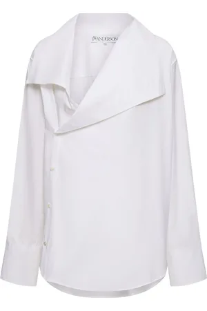 J.W.Anderson Camicia In Popeline Di Cotone Con Collo Oversize