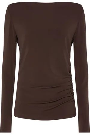 Max Mara Top Catullo In Crepe Di Jersey