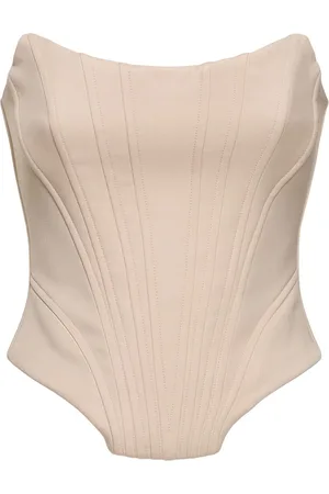 GIUSEPPE DI MORABITO Top Bustier Senza Spallini In Lana