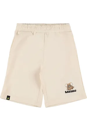BARROW Shorts In Felpa Di Cotone Washed