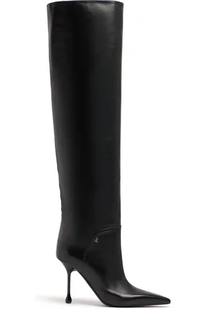 Jimmy Choo Stivali Alti Cycas Kb In Pelle 95mm
