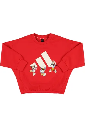 adidas Felpa In Misto Cotone