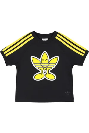 adidas T-shirt In Jersey Di Cotone Stampato