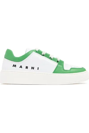Marni Sneakers In Pelle Con Logo