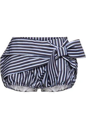 Paco rabanne Shorts In Popeline Di Cotone