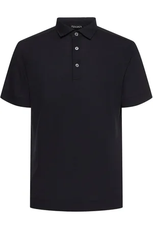 Ermenegildo Zegna Polo In Cotone E Seta
