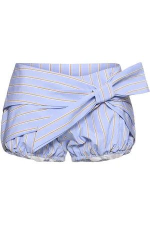 Paco rabanne Shorts In Popeline Di Cotone