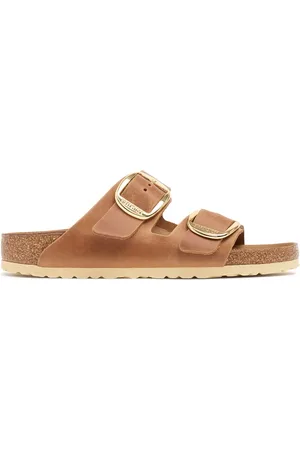 Birkenstock Sandali Arizona Big Buckle In Pelle Oliata
