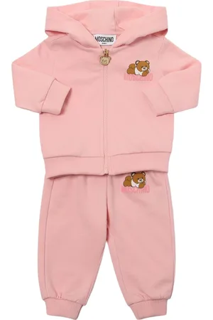 Moschino Felpa E Pantaloni In Cotone