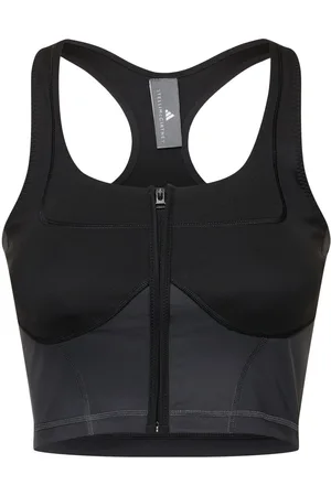 adidas Tank Top Cropped Con Zip