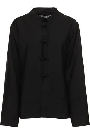 Rohe Giacca In Lana Mandarin